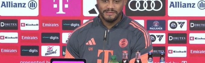 电竞战绩-孔帕尼：凯恩将缺战门兴；卡尔状态有起伏很常见我们会支持他