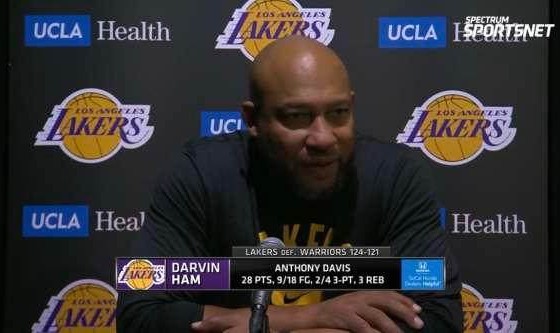 英雄联盟积分排名-执教首胜！哈姆：球队氛围好 从来不担心浓眉的能力