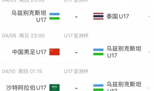 北青体育：U17国足首战沙特遇西亚裁判 足协负责人将赴现场打气
