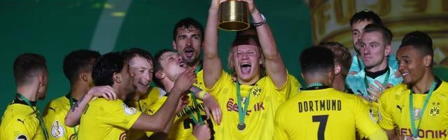 LOL Worlds 积分榜-【德国杯】桑乔哈兰德各两球 多特4比1莱比锡RB捧杯